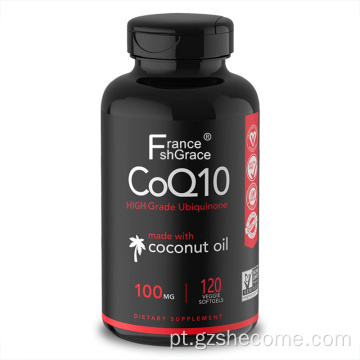 As cápsulas do CoQ10 ajudam com a fertilidade de ervas coq10 softgels